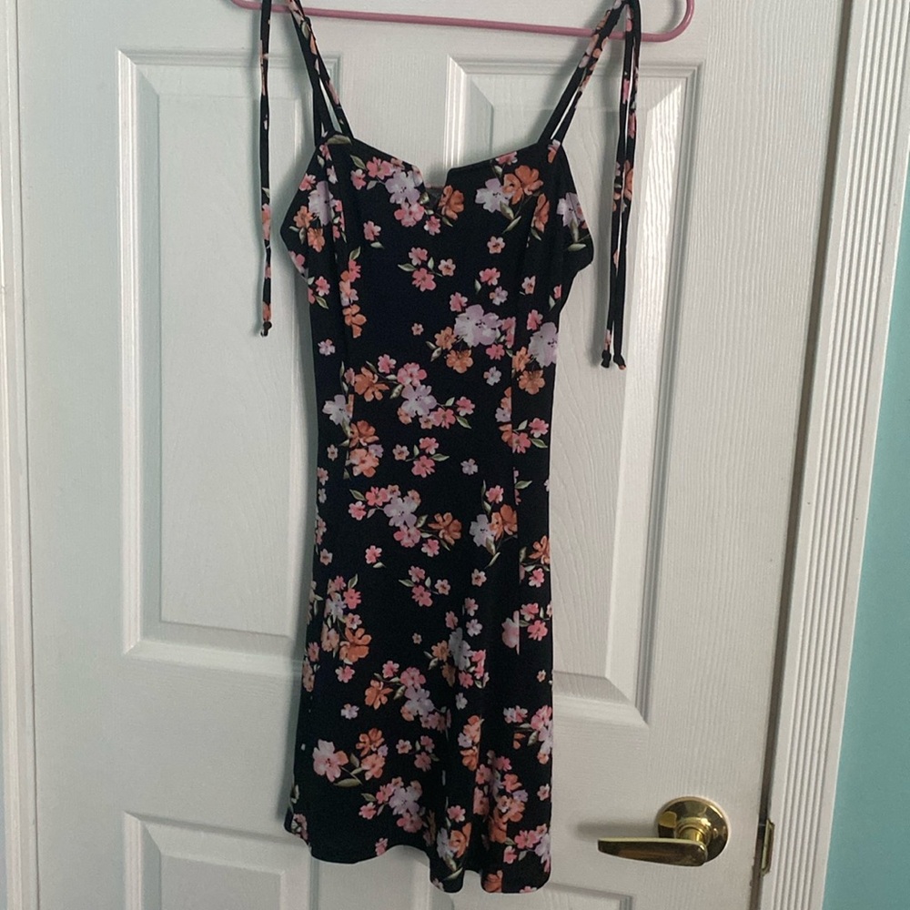Casual flowy floral dress